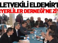 MİLLETVEKİLİ ELDEMİR’DEN PAZARYERLİLER DERNEĞİ’NE ZİYARET
