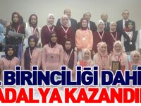 İL BİRİNCİLİĞİ DAHİL 3 MADALYA KAZANDILAR