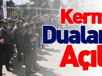 KERMES DUALARLA AÇILDI