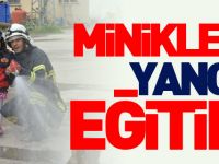 MİNİKLERE YANGIN EĞİTİMİ