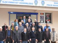 İLÇE EMNİYET MÜDÜRÜ GÜNER, MAHALLE MUHTARLARIYLA BİR ARAYA GELDİ