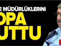 BÖLGE MÜDÜRLÜKLERİNİ TOPA TUTTU!