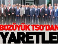BOZÜYÜK TSO'DAN ZİYARETLER