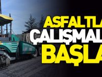 ASFALTLAMA ÇALIŞMALARI BAŞLADI