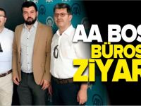 GAZETEMİZDEN BOSNA HERSEK AA BÜROSUNA ZİYARET