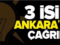 3 İSİM ANKARA'YA ÇAĞRILDI