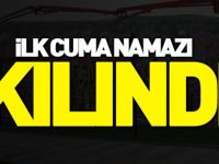 MANİŞAR OSMANGAZİ CAMİİ’NDE İLK CUMA NAMAZI KILINDI