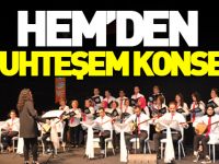 HALK EĞİTİMİ MERKEZİ’NDEN MUHTEŞEM TÜRK HALK MÜZİĞİ KONSERİ