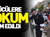 SÜRÜCÜLERE LOKUM İKRAM EDİLDİ