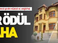 BOZÜYÜK BELEDİYESİ ŞEHİR MÜZESİ VE ARŞİVİ’NE 1 ÖDÜL DAHA