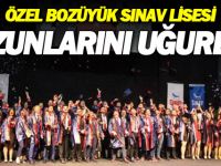 ÖZEL BOZÜYÜK SINAV LİSESİ MEZUNLARINI UĞURLADI