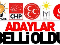 ADAYLAR BELLİ OLDU