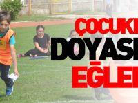 ÇOCUKLAR DOYASIYA EĞLENDİ