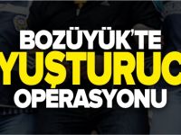 BOZÜYÜK'TE UYUŞTURUCU OPERASYONU