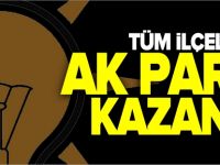 AK PARTİ TÜM İLÇELERDE KAZANDI