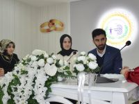 BOZÜYÜK’TE SEVGİLİLER GÜNÜ’NDE 9 ÇİFT “BİR ÖMÜR BOYU EVET” DEDİ