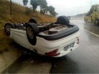 ÇEVRE YOLUNDA TAKLA ATTI