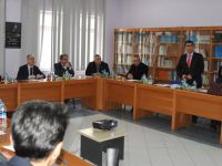 KAYMAKAM HASAN YAMAN MESLEK LİSELERİ MÜDÜRLERİ İLE BİR ARAYA GELDİ