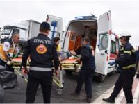 ÇARPMANIN ETKİSİYLE SAVRULDU