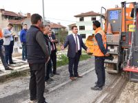 SARAYCIK CADDESİ'NİN ASFALTI TAMAMEN YENİLENİYOR