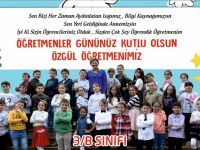 ÖĞRETMENLER GÜNÜNDE SIRA DIŞI KUTLAMA