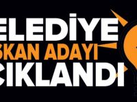 BELEDİYE BAŞKAN ADAYI BELLİ OLDU