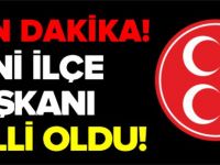 MHP'NİN YENİ İLÇE BAŞKANI BELLİ OLDU