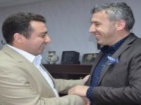 SARICAKAYA BELEDİYE BAŞKANI GÜLER, BAŞKAN BAKICI’YI ZİYARET ETTİ