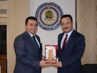 BAŞKAN BAKICI'DAN BİLECİK VALİSİ BİLAL ŞENTÜRK’E ZİYARET