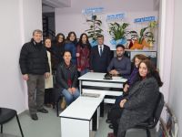 MHP KADIN KOLLARINDAN GAZETEMİZE ZİYARET