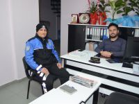 POLİS EFE'DEN GAZETEMİZE ZİYARET