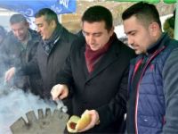 BAŞKAN BAKICI'DAN ÖĞRENCİLERE SUCUK EKMEK