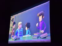 ÇOCUĞUNU ALAN SİNEMAYA KOŞTU