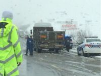 ESKİŞEHİR-BOZÜYÜK YOLU BİR SÜRE KAPANDI