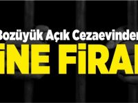 BOZÜYÜK AÇIK CEZAEVİNDEN YİNE FİRAR!