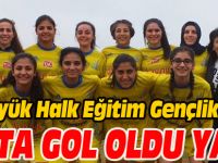BOZÜYÜK HALK EĞİTİM GENÇLİK SPOR, ADETA GOL OLDU YAĞDI