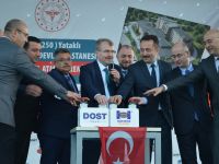 YENİ HASTANENİN TEMELİ ATILDI
