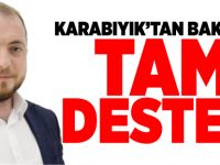 KARABIYIK'TAN BAKICI'YA TAM DESTEK