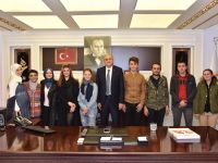 BAŞKAN BAKKALCIOĞLU’NA ZİYARETLER DEVAM EDİYOR