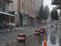 BOZÜYÜK'TE NİSAN KARI