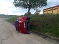 ADAY SÜRÜCÜ KAZA YAPTI