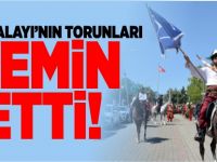 SÜVARİ ALAYI'NIN TORUNLARI YEMİN ETTİ
