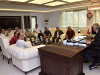 BAŞKAN BAKKALCIOĞLU FIRINCILARLA TOPLANTI YAPTI