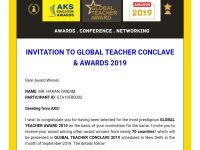 BAŞARILI ÖĞRETMENE ÖDÜL