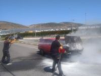 ANİDEN YANMAYA BAŞLADI!