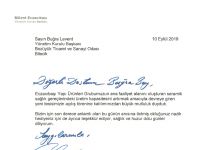 BOZÜYÜK TSO'YA TEŞEKKÜR