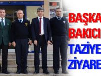 BAŞKAN BAKICI'DAN TAZİYE ZİYARETİ