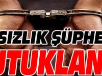 HIRSIZLIK ŞÜPHELİSİ TUTUKLANDI