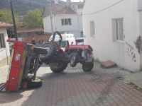 KONTROLDEN ÇIKTI, DEVRİLDİ