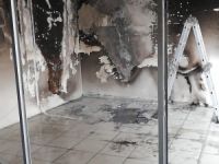 İŞ YERİNDE YANGIN ÇIKTI